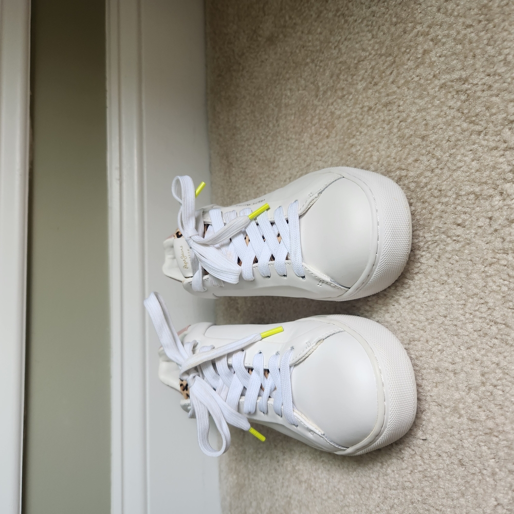 Pepe Jeans White Sneakers Classic Low-Top Design